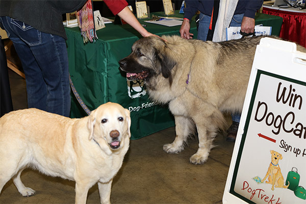 Kayla at Pet Expo