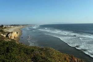 Ocean view from Pismo Lighthouse Suites