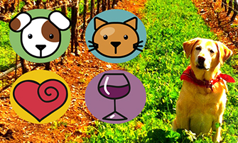 Wine 4 Paws Weekend Logo